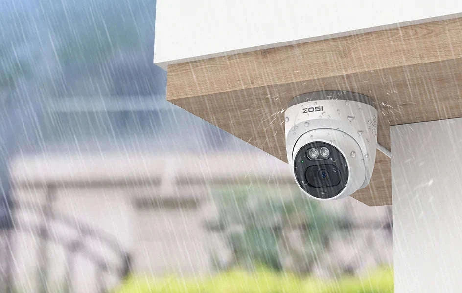 ZOSI 4MP PoE Outdoor Security Camera System with 8CH NVR-8PCS Cameras / spain / 2T