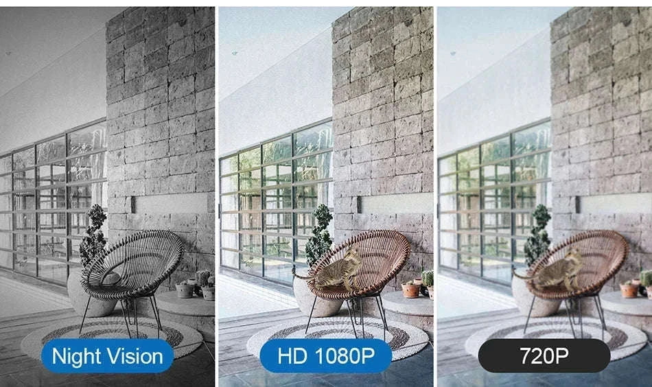 ZOSI 8CH 1080P Wired Security Camera System with 8 Dome Cameras-Black / None / Poland