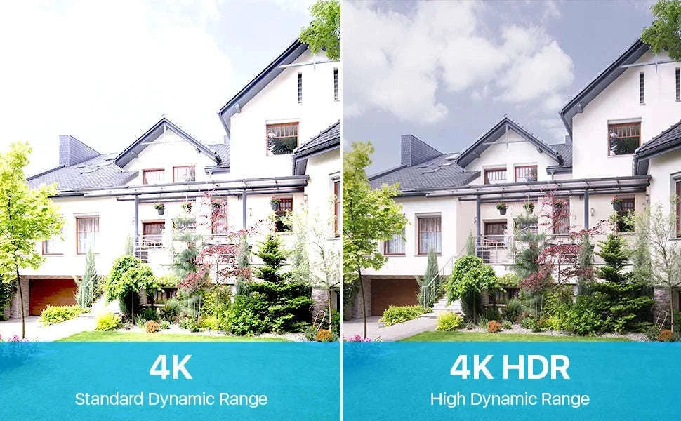 ZOSI 8CH 4K PoE Security Camera System with AI Detection-4PCS 8MP Cameras / Poland / None