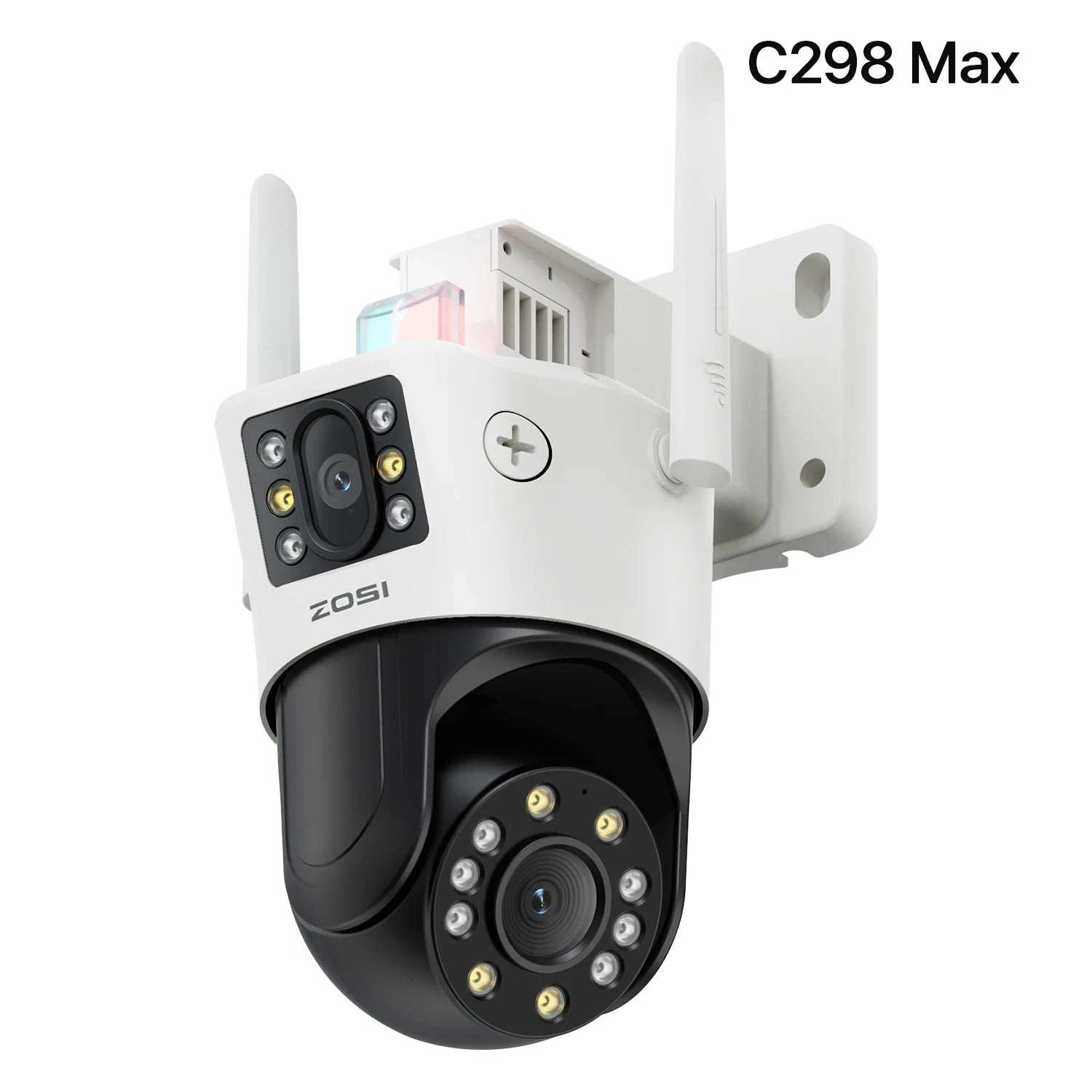 ZOSI 8MP Dual-Lens WiFi PTZ Outdoor Security Camera-C298 Pro and SE / United States