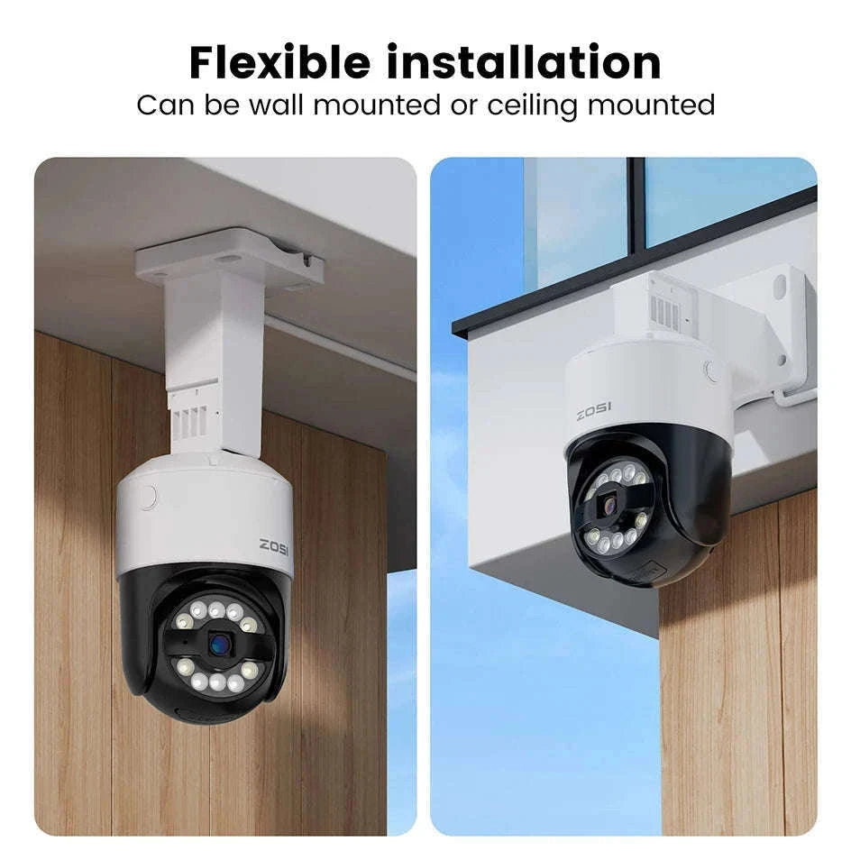 ZOSI 8MP PoE Outdoor Security Camera with AI Detection-5MP / Poland
