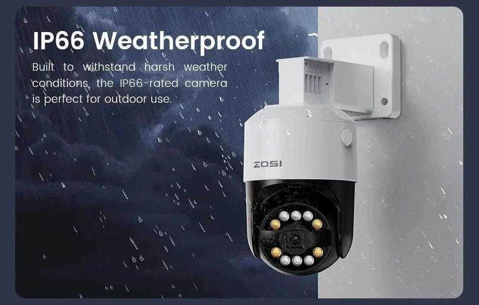 ZOSI 8MP PoE Outdoor Security Camera with AI Detection-5MP / Poland