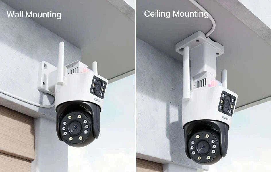 ZOSI C298 Max 4K 8MP Dual-Lens PTZ Security Camera-C298 Max(2 PACK) / Poland