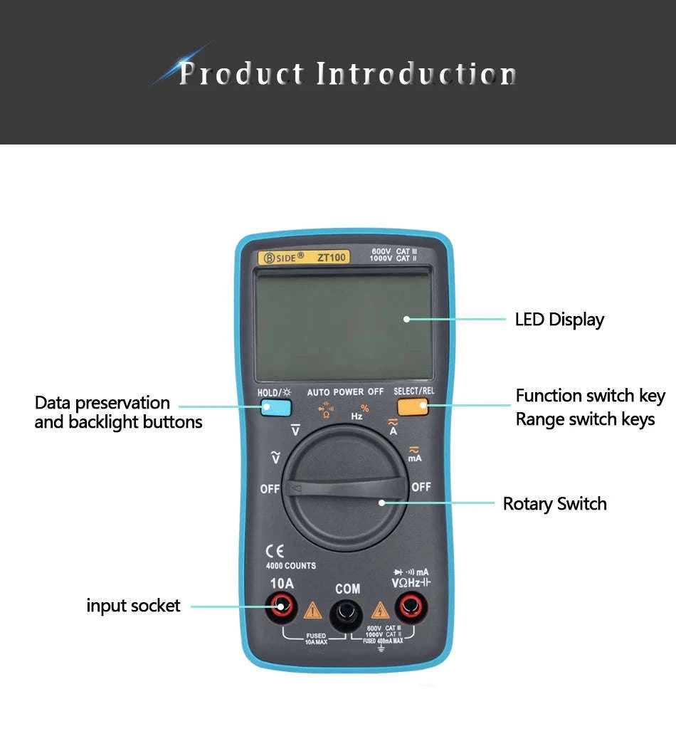ZT100 Digital Multimeter-ZT100