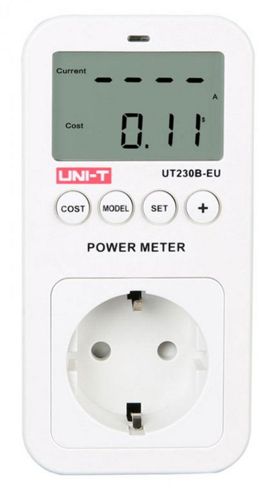 Merilnik porabe električne energije UT230B-EU: spremljanje in upravljanje vaše porabe električne energije