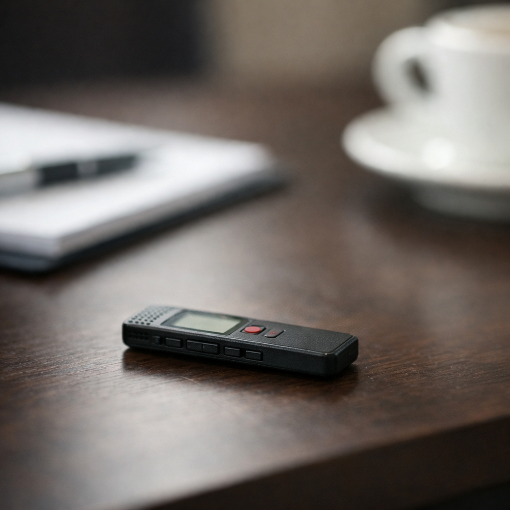 voice recorders at work: legal risks and decision logic for employers and employees