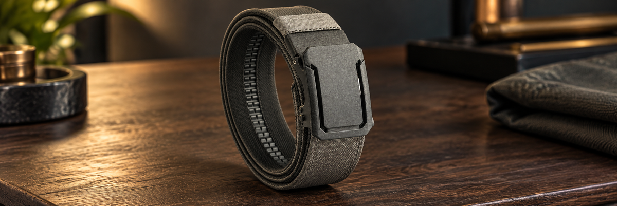 Belts collection product in a practical setting