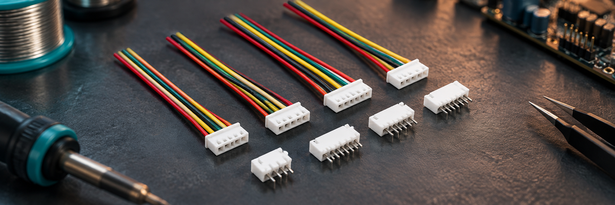 Electronic Components collection product in a practical setting