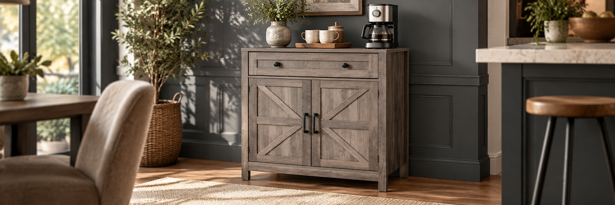 Furniture collection product in a practical setting