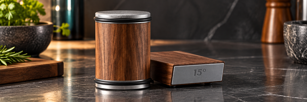 Kitchen collection product in a practical setting