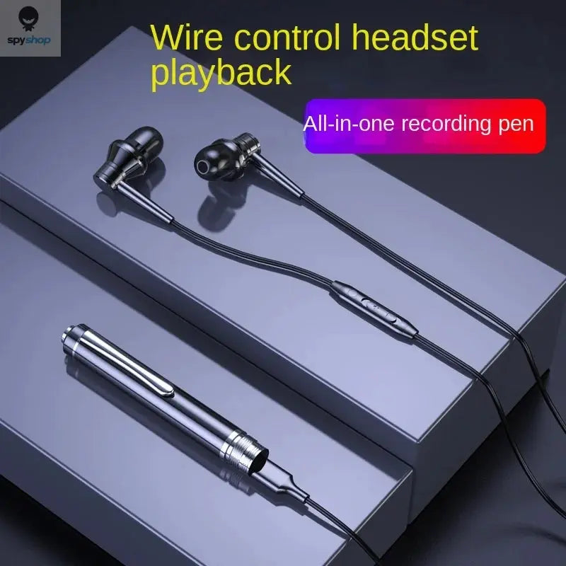 0-128G Mini Pen Activated Voice Recorder Espia U Disk Professional Audio Record Noise Reduce Sound Digital Dictaphone MP3 Player Spy-shop.com