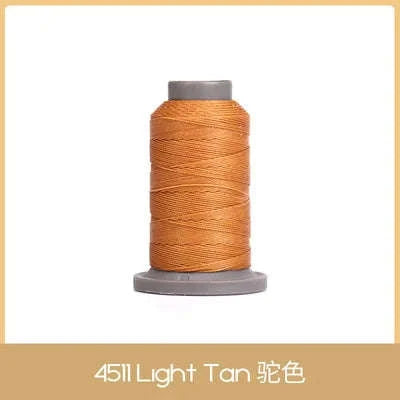 0.45mm Waxed Polyester Leather Sewing Thread 120m Spool-Kiwi Green-1spool / United States