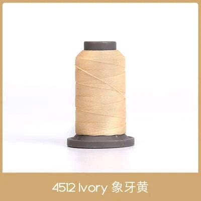 0.45mm Waxed Polyester Leather Sewing Thread 120m Spool-Kiwi Green-1spool / United States