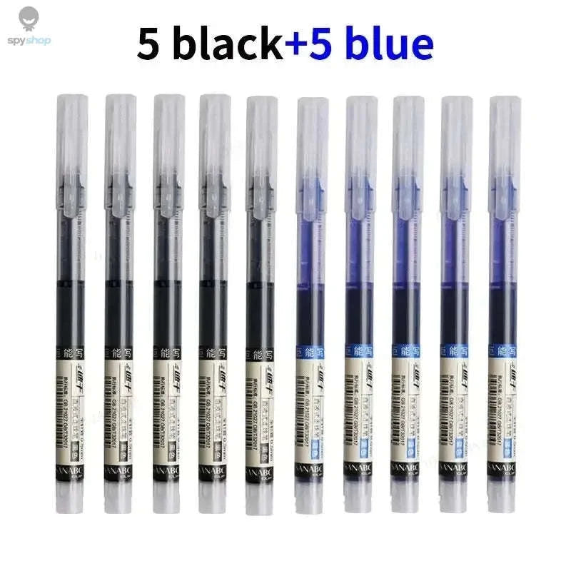 0.5mm Gel Pen Set – Smooth, Precise Writing for School and Office-10pcs red