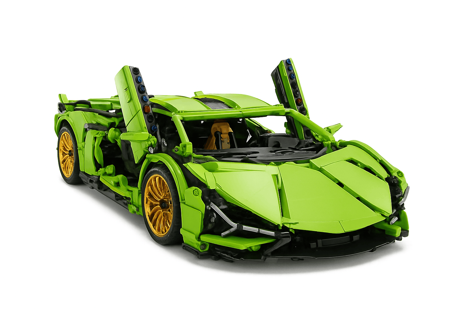 1:14 Racing Car Building Blocks Model for Display-66612 no box