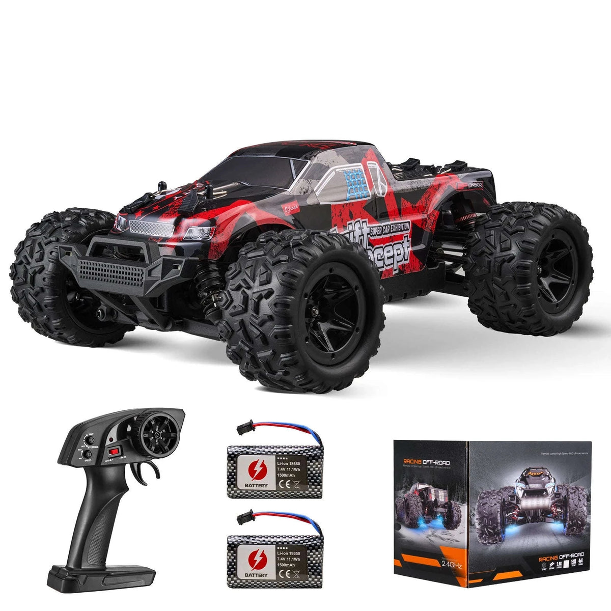 1:18 4WD High Speed RC Off-Road Car-1PC / Poland
