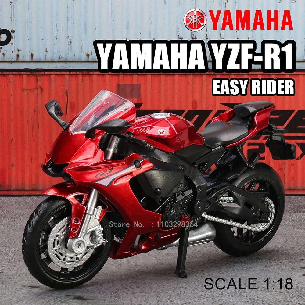 1:18 Kawasaki Ninja H2R Die‑Cast Motorcycle Model-1-18 GSX-R1000
