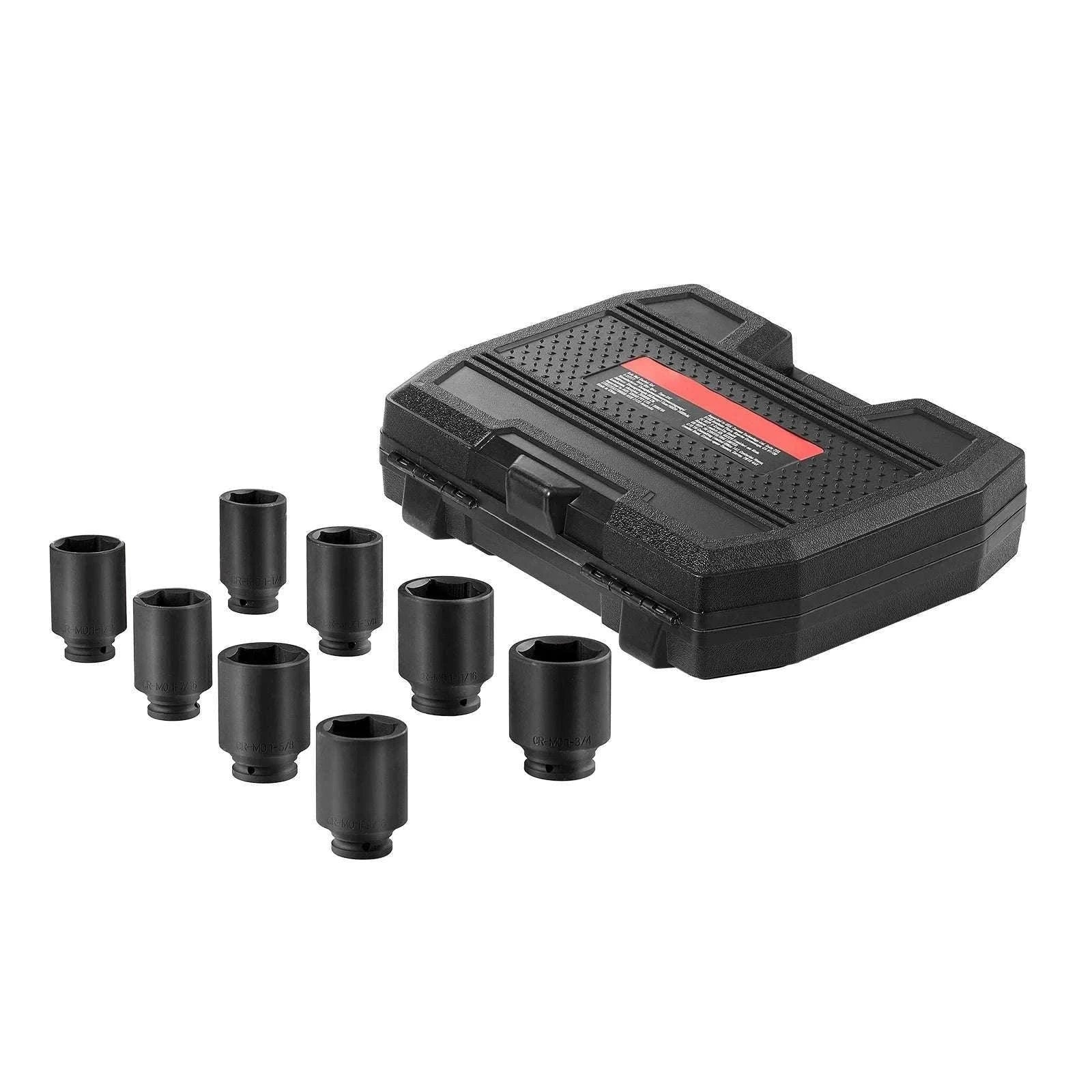 1/2" Drive Axle Nut Impact Socket Set 8-Piece Metric 12-Point-12Point 8Piece / spain