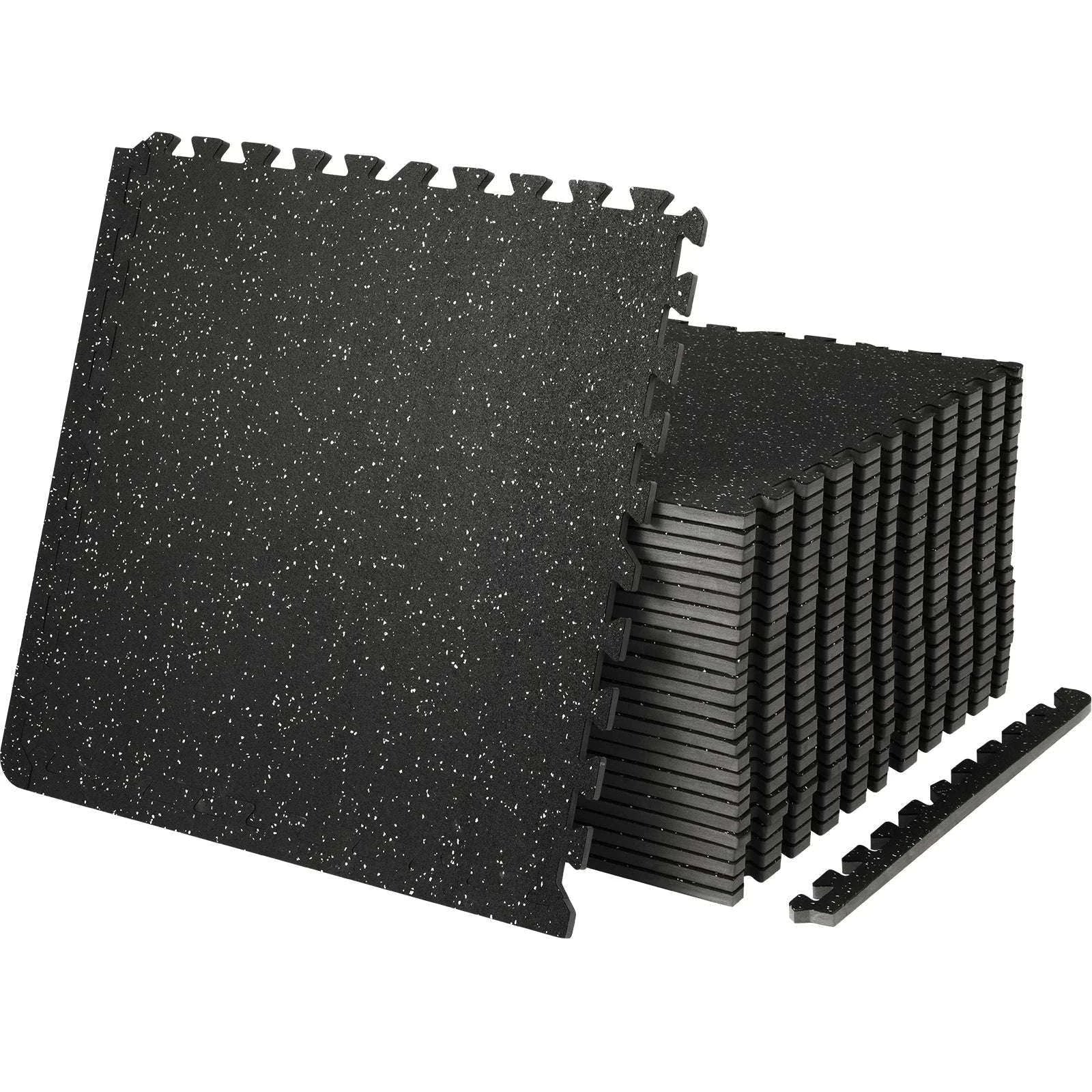 1/2 Inch Interlocking Gym Floor Mats EVA Foam & Rubber Tiles-25PCS / Poland