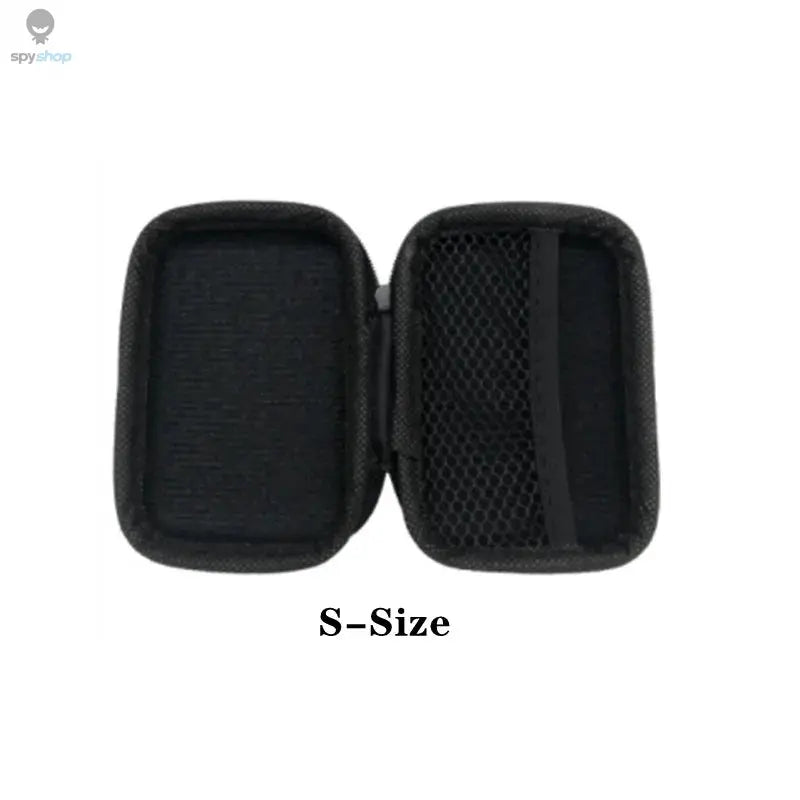1/2pcs Portable Eva Storage Bag Zipper Pouch Mobile Phone Charger Protection Bag Mobile Hard Disk Bag U Disk Data Cable Storage Spy-shop.com