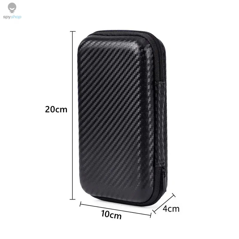 1/2pcs Portable Eva Storage Bag Zipper Pouch Mobile Phone Charger Protection Bag Mobile Hard Disk Bag U Disk Data Cable Storage Spy-shop.com