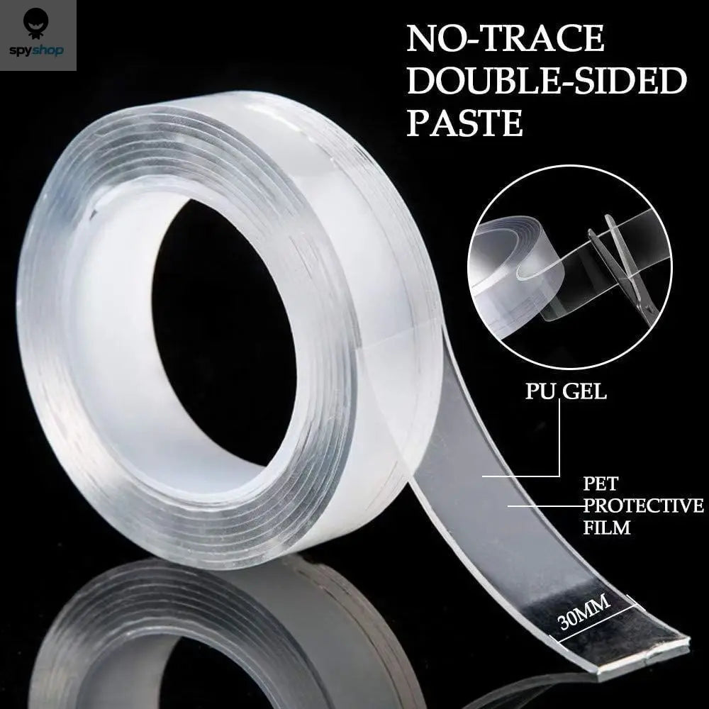 1/3/5m Nano Tape Double-Sided Adhesive Tape Traceless Waterproof Tape For Bathroom Kitchen Sink Tap Gel Sticker Spy-shop.com
