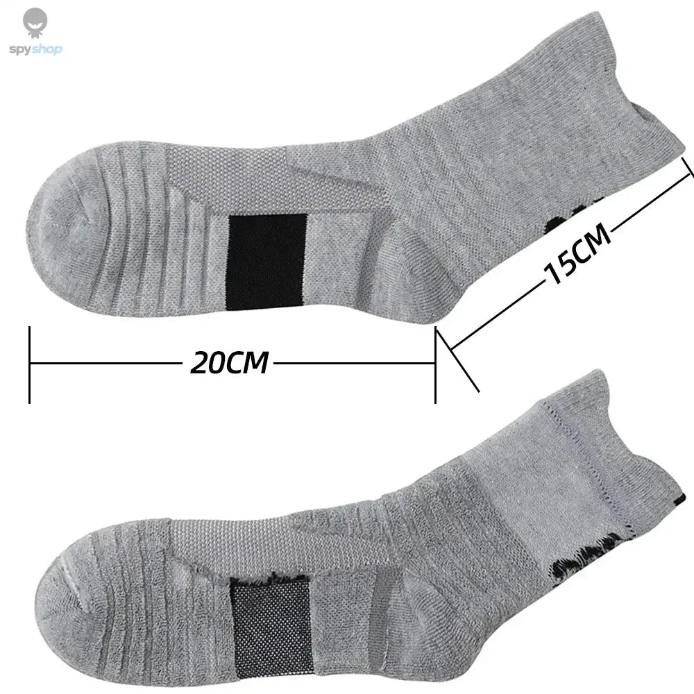 1/3 Pairs Anti-slip Football Socks Men Cotton Sock Short Long Tube Soccer Basketball Sport Socks Breathable Deodorous Sock 39-45 Spy-shop.com