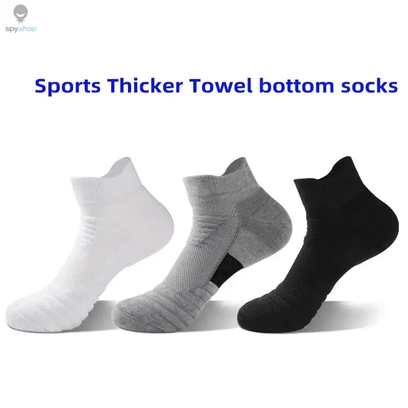 1/3 Pairs Anti-slip Football Socks Men Cotton Sock Short Long Tube Soccer Basketball Sport Socks Breathable Deodorous Sock 39-45 Spy-shop.com