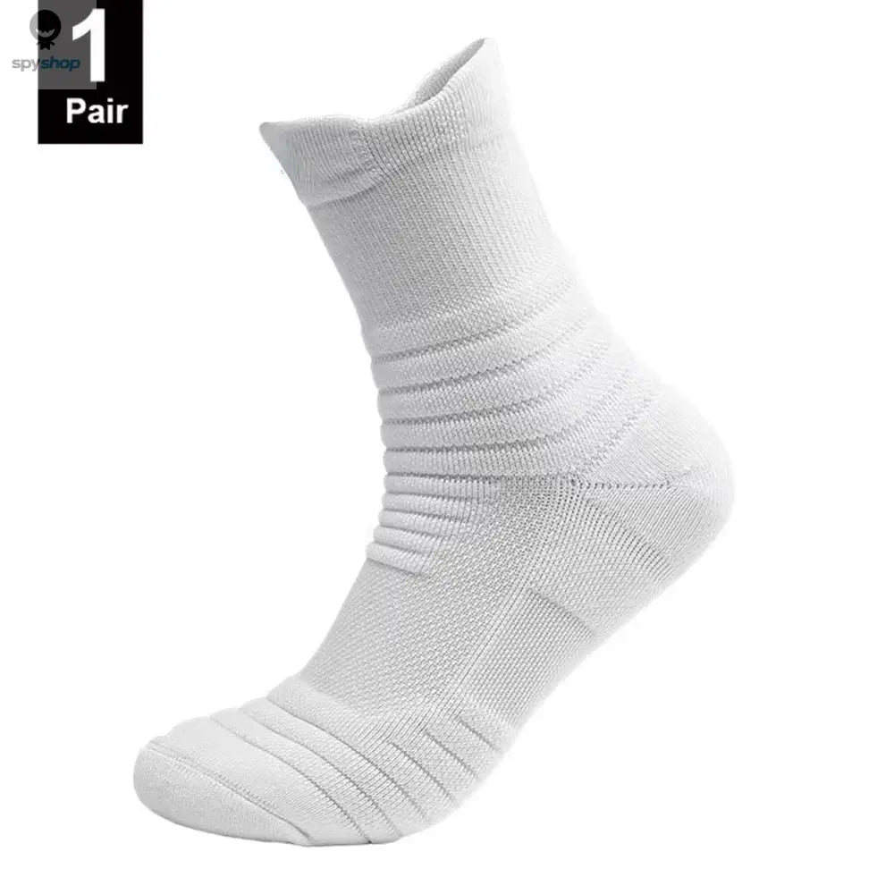 1/3 Pairs Anti-slip Football Socks Men Cotton Sock Short Long Tube Soccer Basketball Sport Socks Breathable Deodorous Sock 39-45 Spy-shop.com