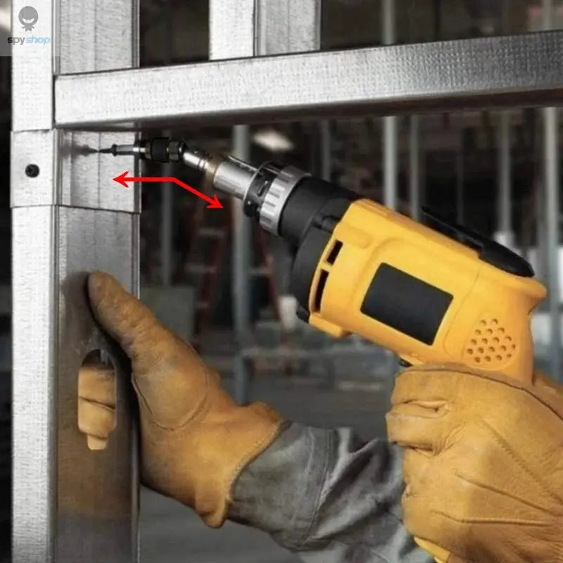 1/4 "Hex Magnetic Ring Screwdriver Bits Drill Hand Tools Drill Bit Extension Rod Quick Change Holder Drive Guide Screw Drill Tip Spy-shop.com