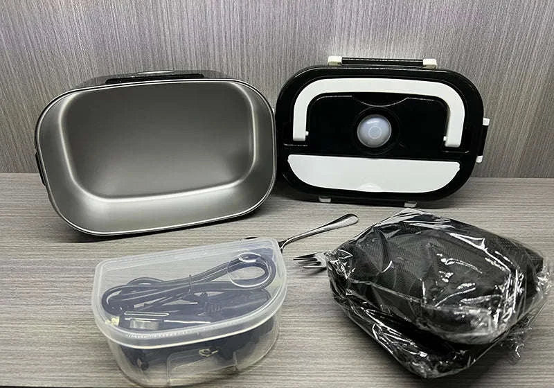 1.5L Electric Lunch Box Food Heater for Car & Home Leak-Proof-US / United States
