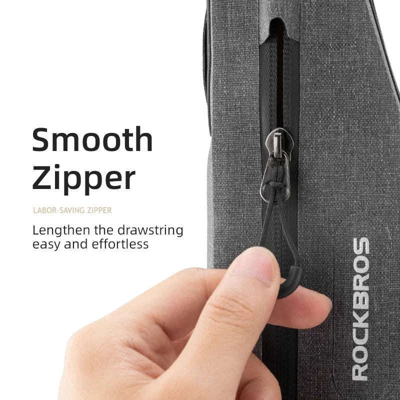 1.5L Waterproof Bike Frame Bag with 43cm Length-AS-052