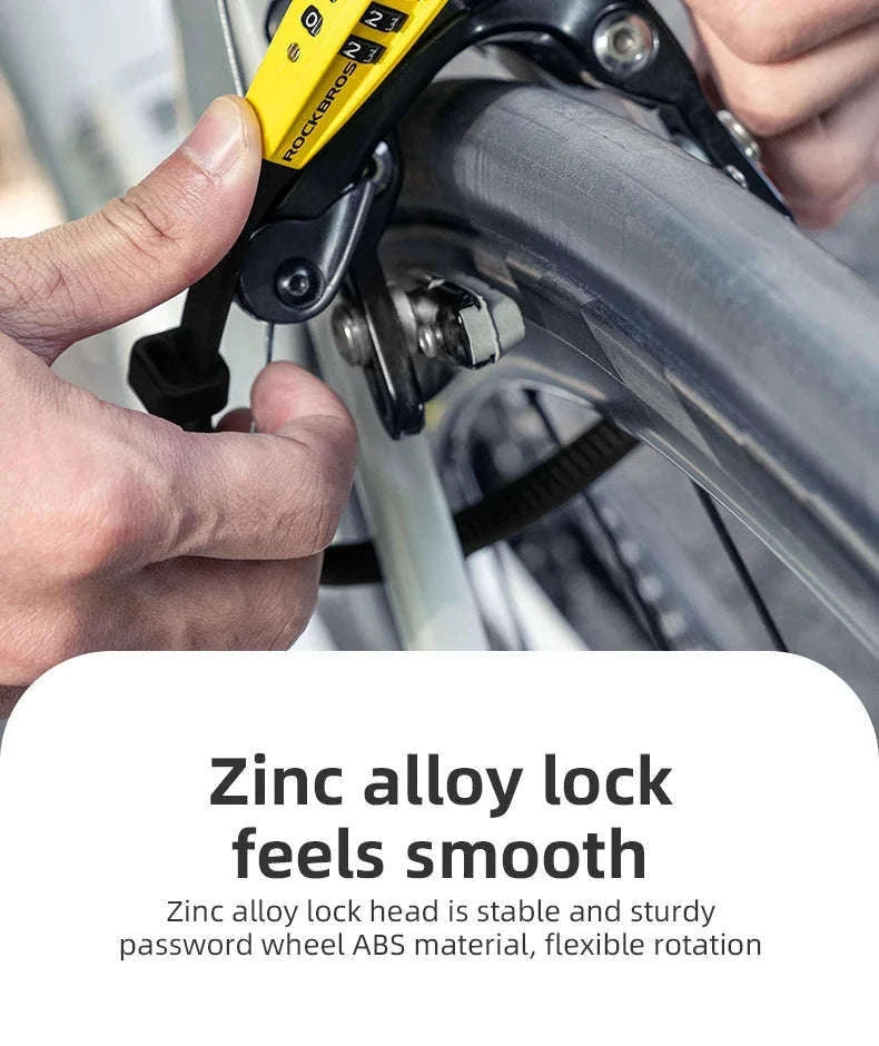 1.5m Cable Lock for Bikes, E-Bikes and Helmets-DL1006