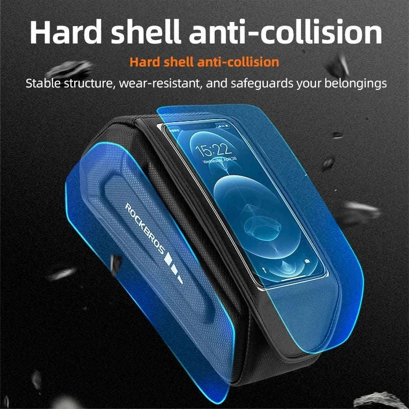 1.7L Waterproof Bike Frame Bag with Touchscreen-30120064001 / About 1.7L