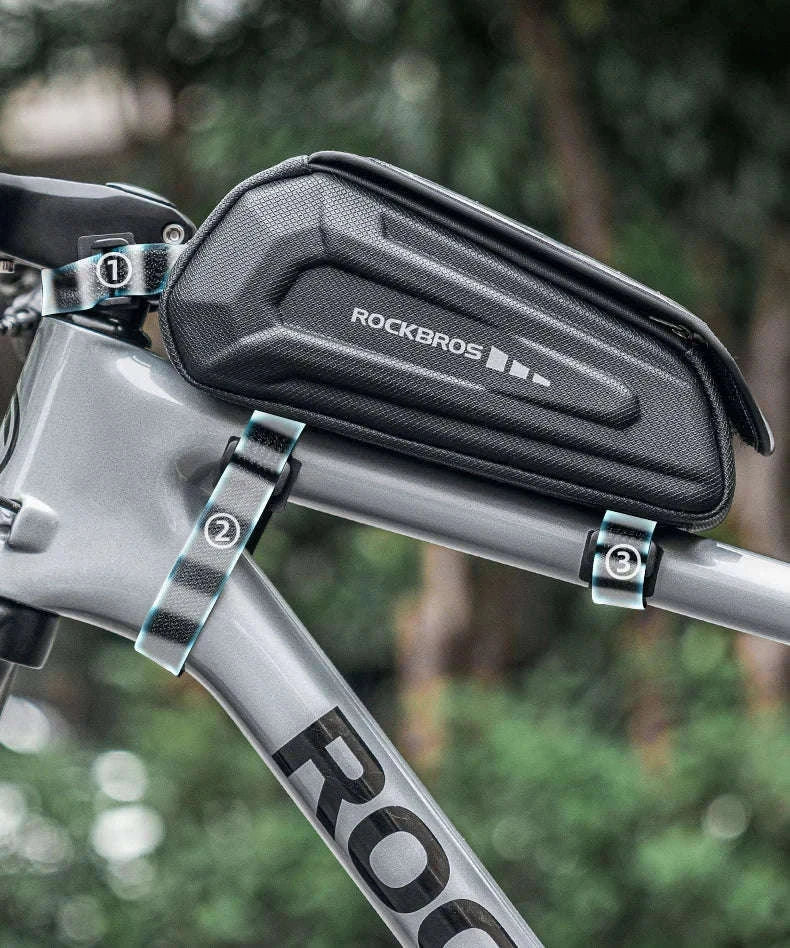 1.7L Waterproof Bike Frame Bag with Touchscreen-30120064001 / About 1.7L