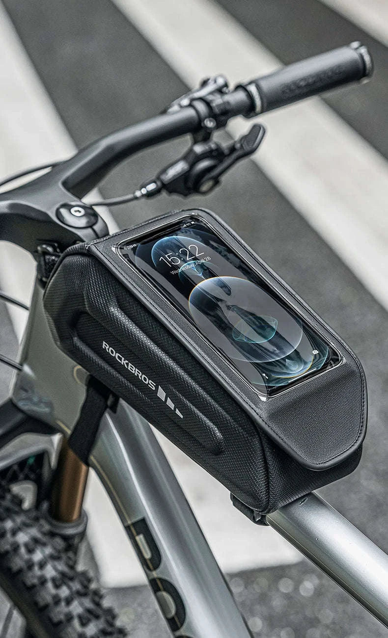 1.7L Waterproof Bike Frame Bag with Touchscreen-30120064001 / About 1.7L