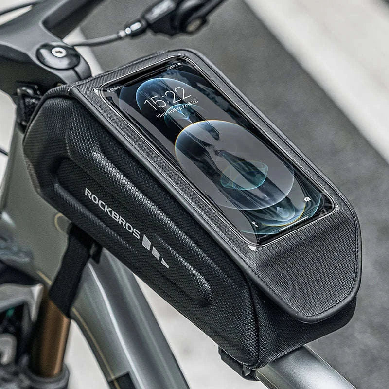 1.7L Waterproof Bike Frame Bag with Touchscreen-30120064001 / About 1.7L