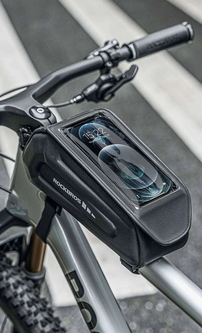 1.7L Waterproof Bike Frame Bag with Touchscreen-30120064001 / About 1.7L