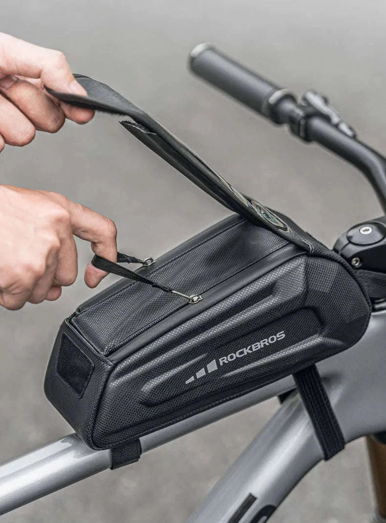 1.7L Waterproof Bike Frame Bag with Touchscreen-30120064001 / About 1.7L