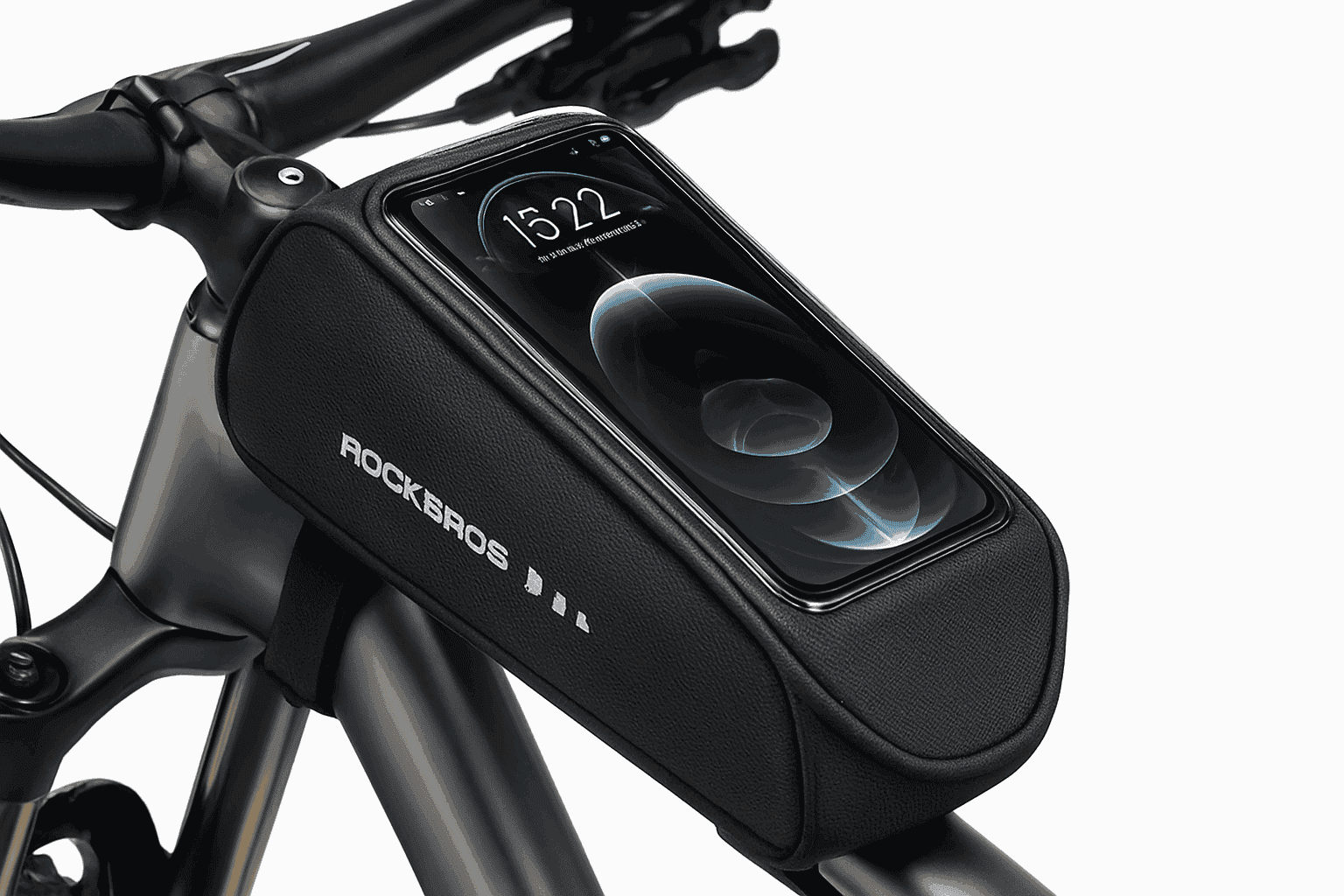 1.7L Waterproof Bike Frame Bag with Touchscreen-30120064001 / About 1.7L
