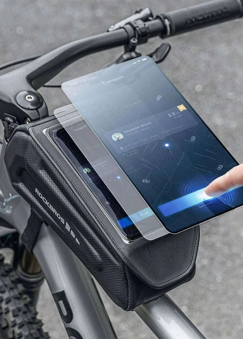 1.7L Waterproof Bike Frame Bag with Touchscreen-30120064001 / About 1.7L