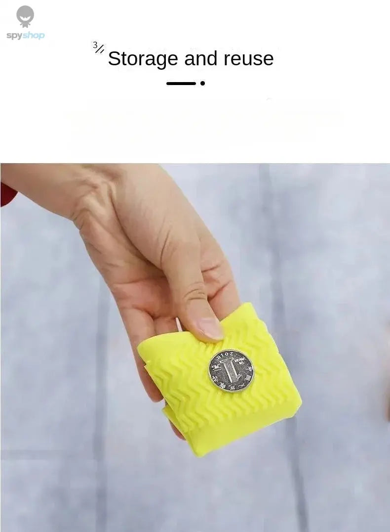 1 Pair Silicone WaterProof Shoe Covers Lip-resistant Rubber Rain Boot Rain Gear Overshoes Accessories for Outdoor Rainy Day Spy-shop.com