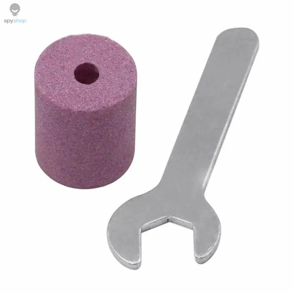 1 Set Portable Drill Bit Sharpener Sharpening Tool Drill Sharpener Wrench Corundum Grinding Wheel Millstone Accessories Tool set 