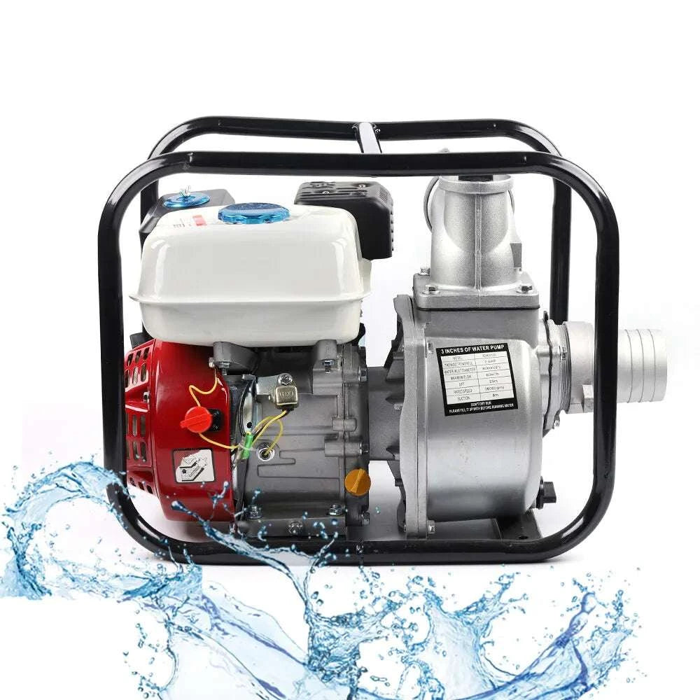 1" Gas Powered Water Transfer Pump 1.7HP High Pressure Irrigation-US / Other / United States