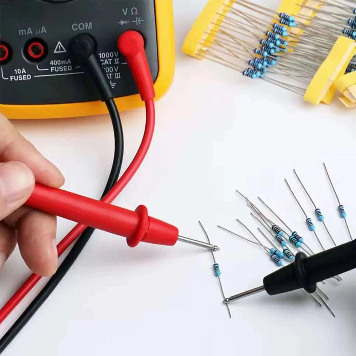 1% Metal Film Resistor Kit with 30 Common Values-600PCS with box