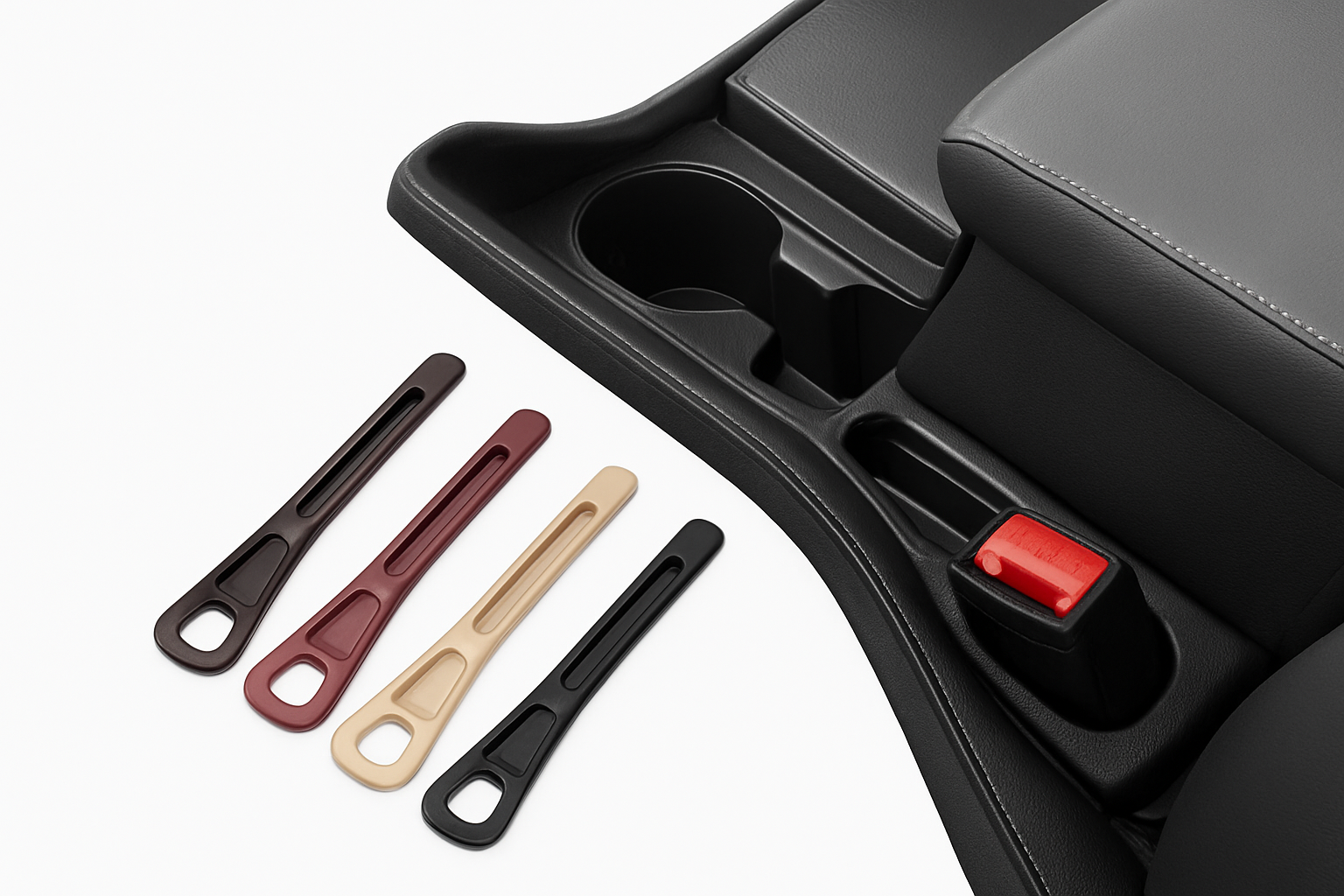 Car Seat Gap Filler with Leakproof Organizer Storage