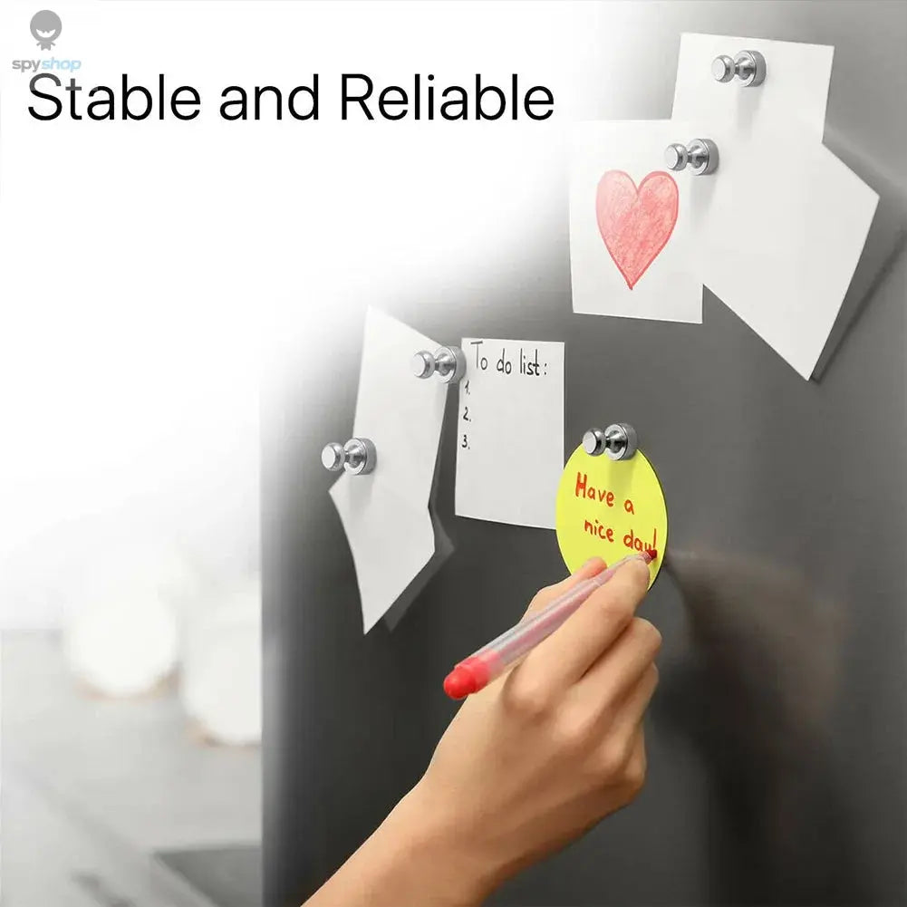 10/20x Magnetic Pins Neodymium Magnets Pin Board Magnet For Board Cone Magnets Super Strong Fridge Magnets For Home Storage Tool Spy-shop.com