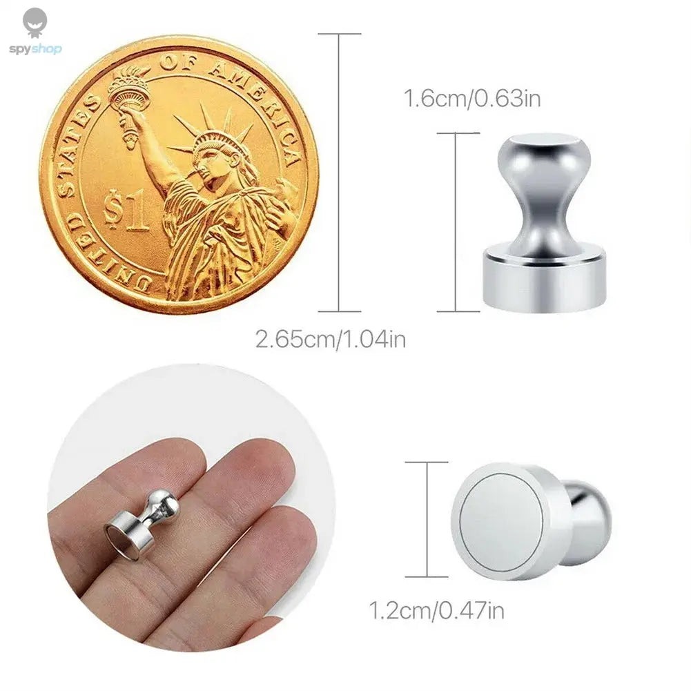 10/20x Magnetic Pins Neodymium Magnets Pin Board Magnet For Board Cone Magnets Super Strong Fridge Magnets For Home Storage Tool Spy-shop.com