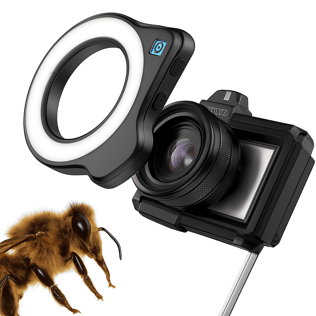 10–20X Macro Phone Lens with LED Light for iPhone & Android-macro with light