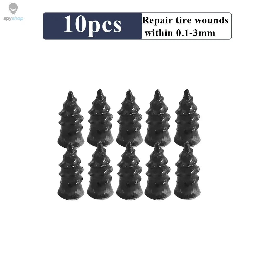 10/30Pcs Car Tyre Repair Rubber Nail Set Universal Car Motorcycle Tyre Repair Nails Truck Scooter Bike Tire Puncture Repair Tool Spy-shop.com
